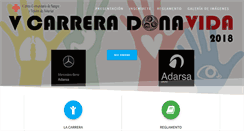 Desktop Screenshot of carreradonavida.com